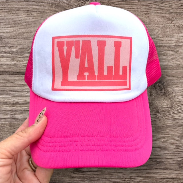Trucker Hat - "YALL"