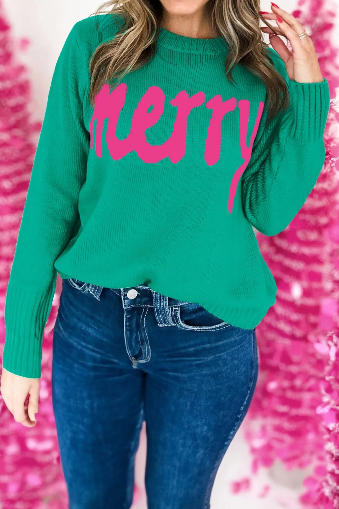 Merry Round Neck Sweater