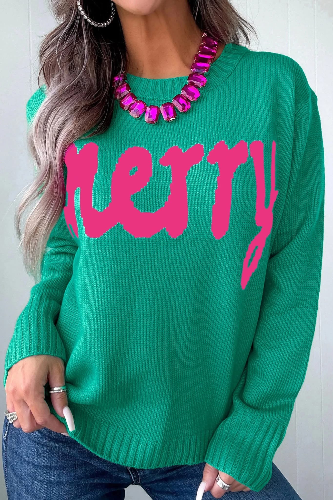 Merry Round Neck Sweater